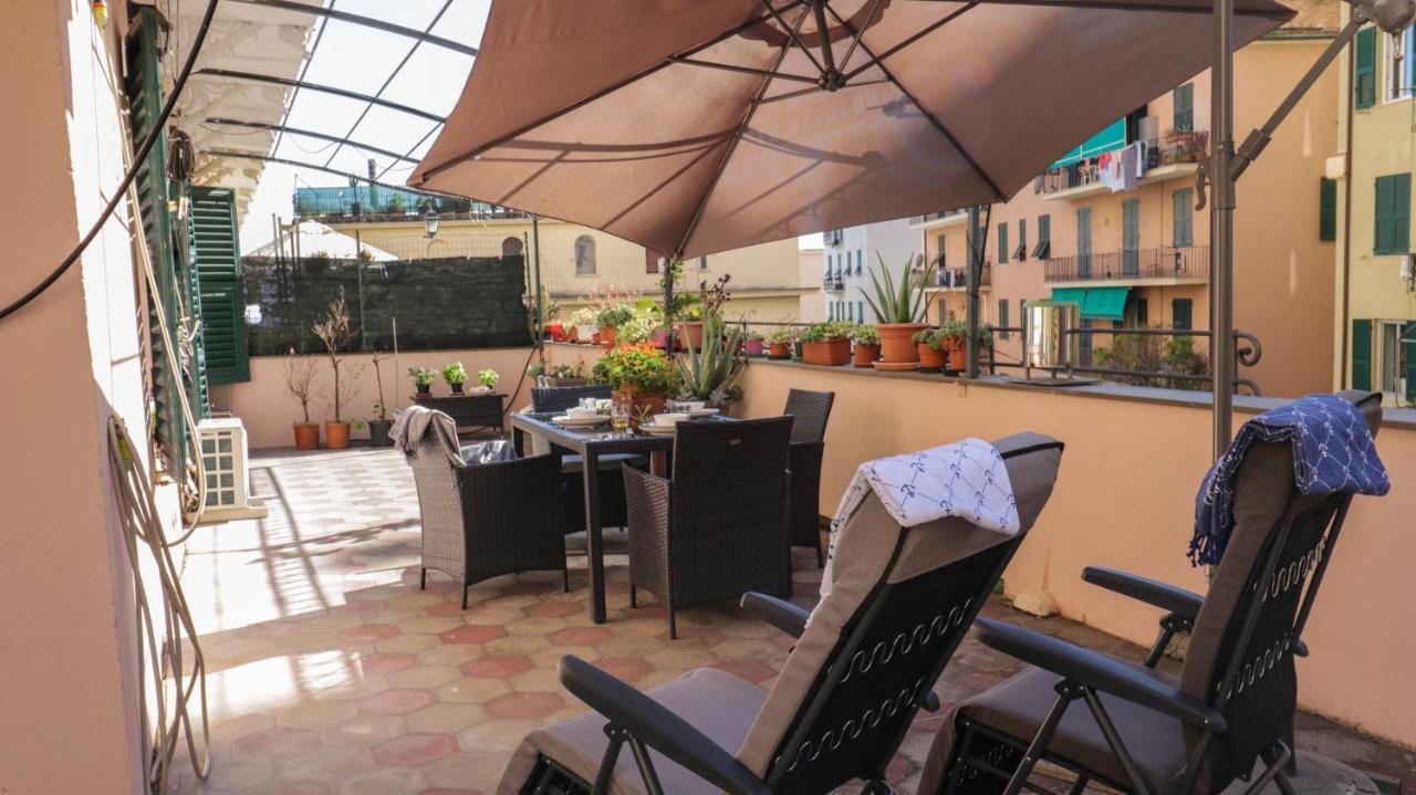 Apartamento Sole, Terrazza, Centro Citta E Wi-Fi Veloce! Génova Exterior foto