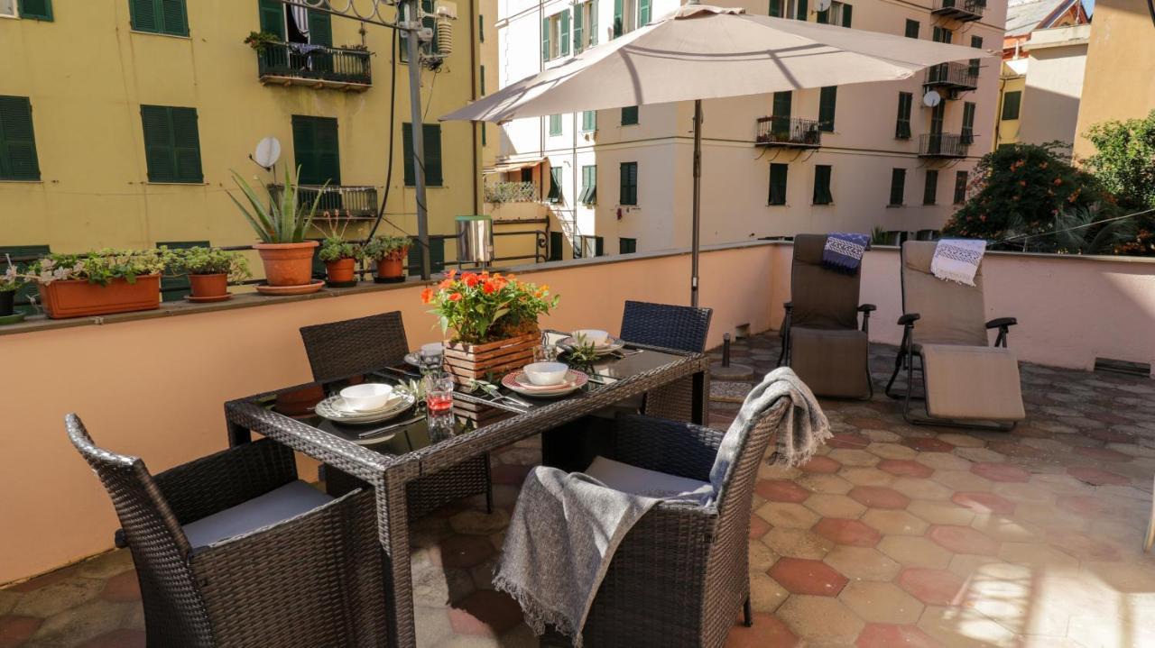 Apartamento Sole, Terrazza, Centro Citta E Wi-Fi Veloce! Génova Exterior foto