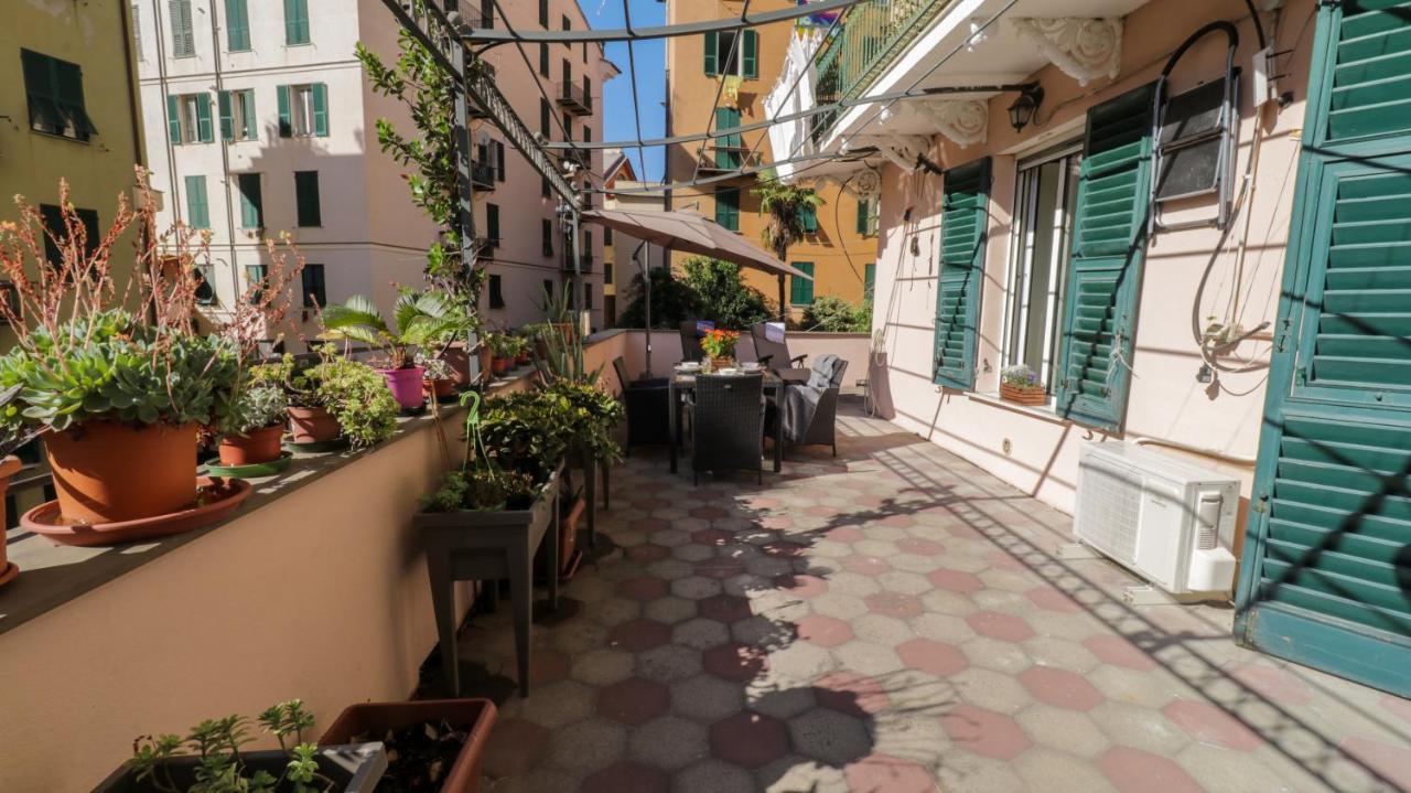 Apartamento Sole, Terrazza, Centro Citta E Wi-Fi Veloce! Génova Exterior foto